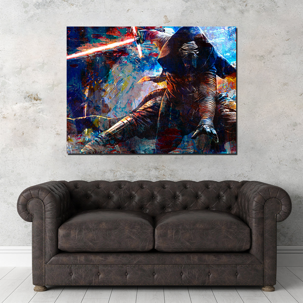 Kylo Ren Full Armor Wall Art