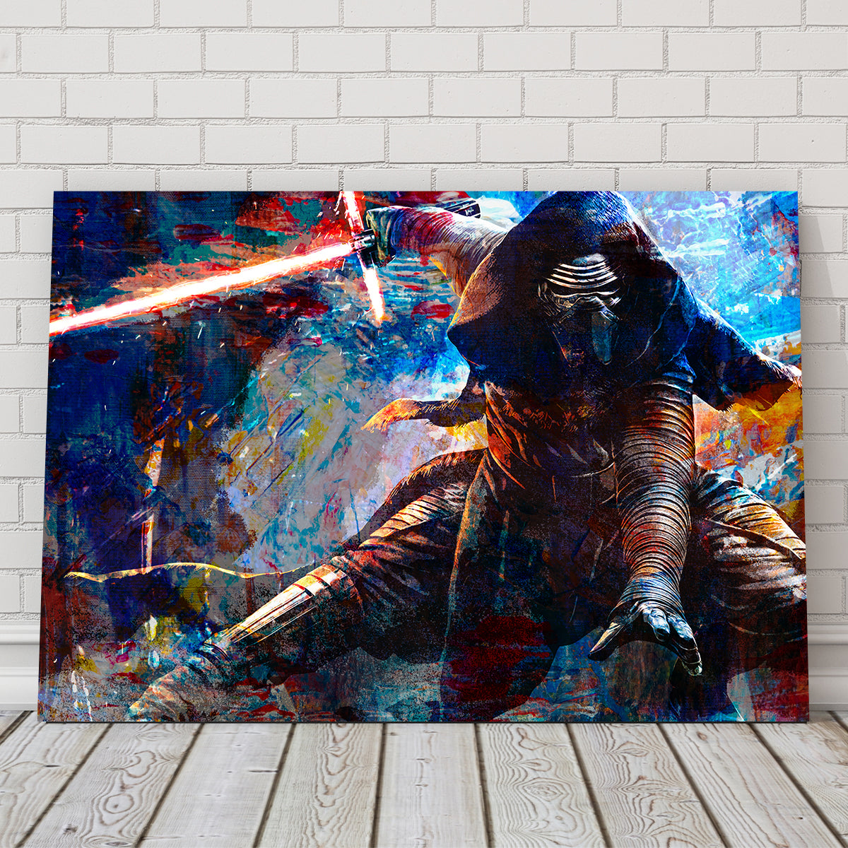 Kylo Ren Full Armor Wall Art