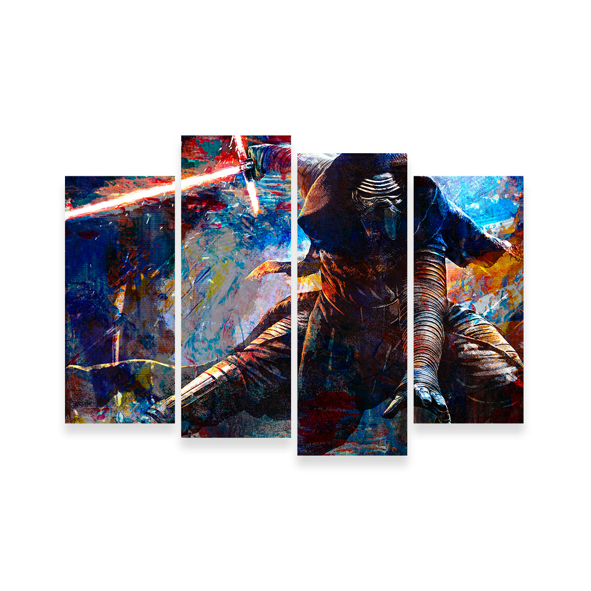 Kylo Ren Full Armor Wall Art