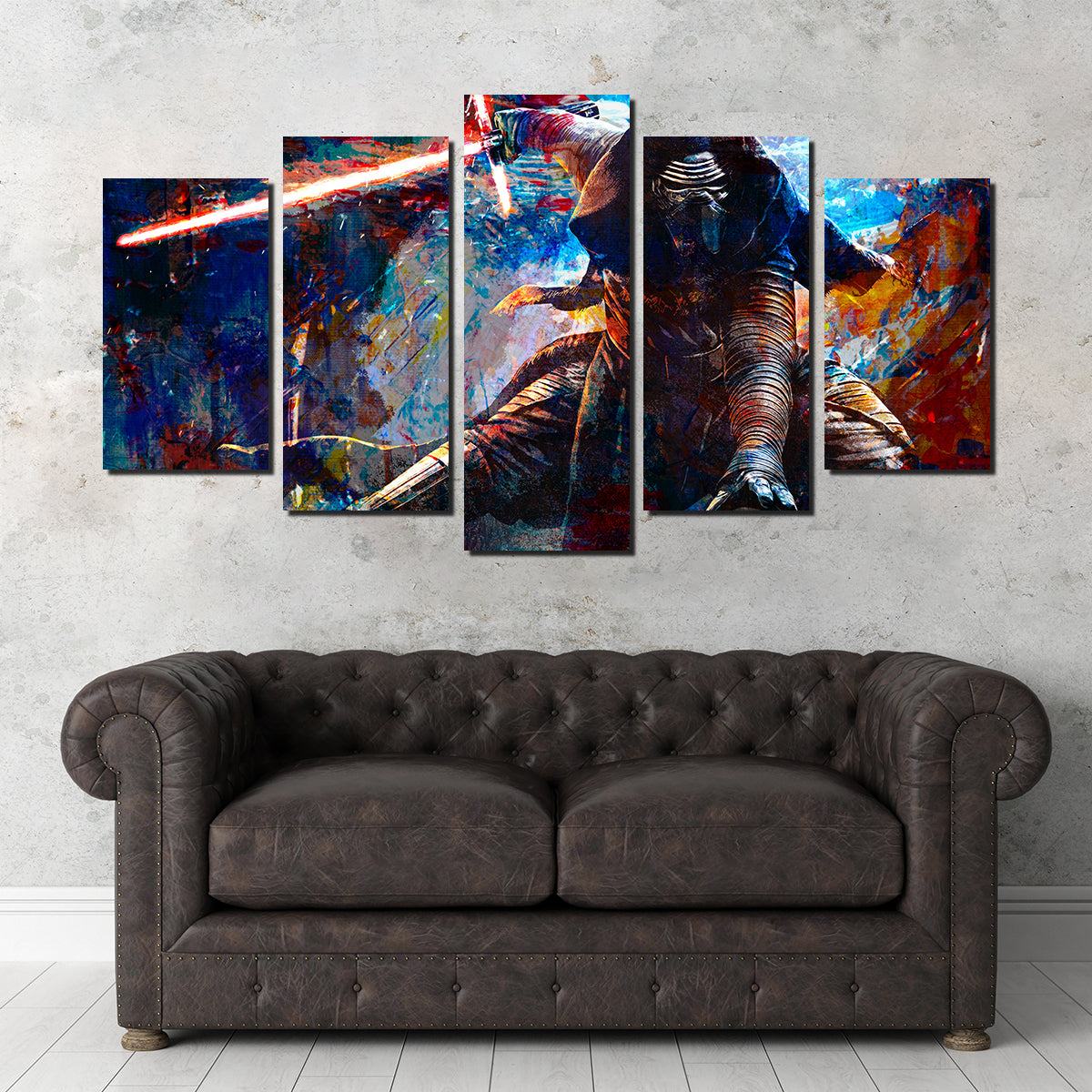 Kylo Ren Full Armor Wall Art