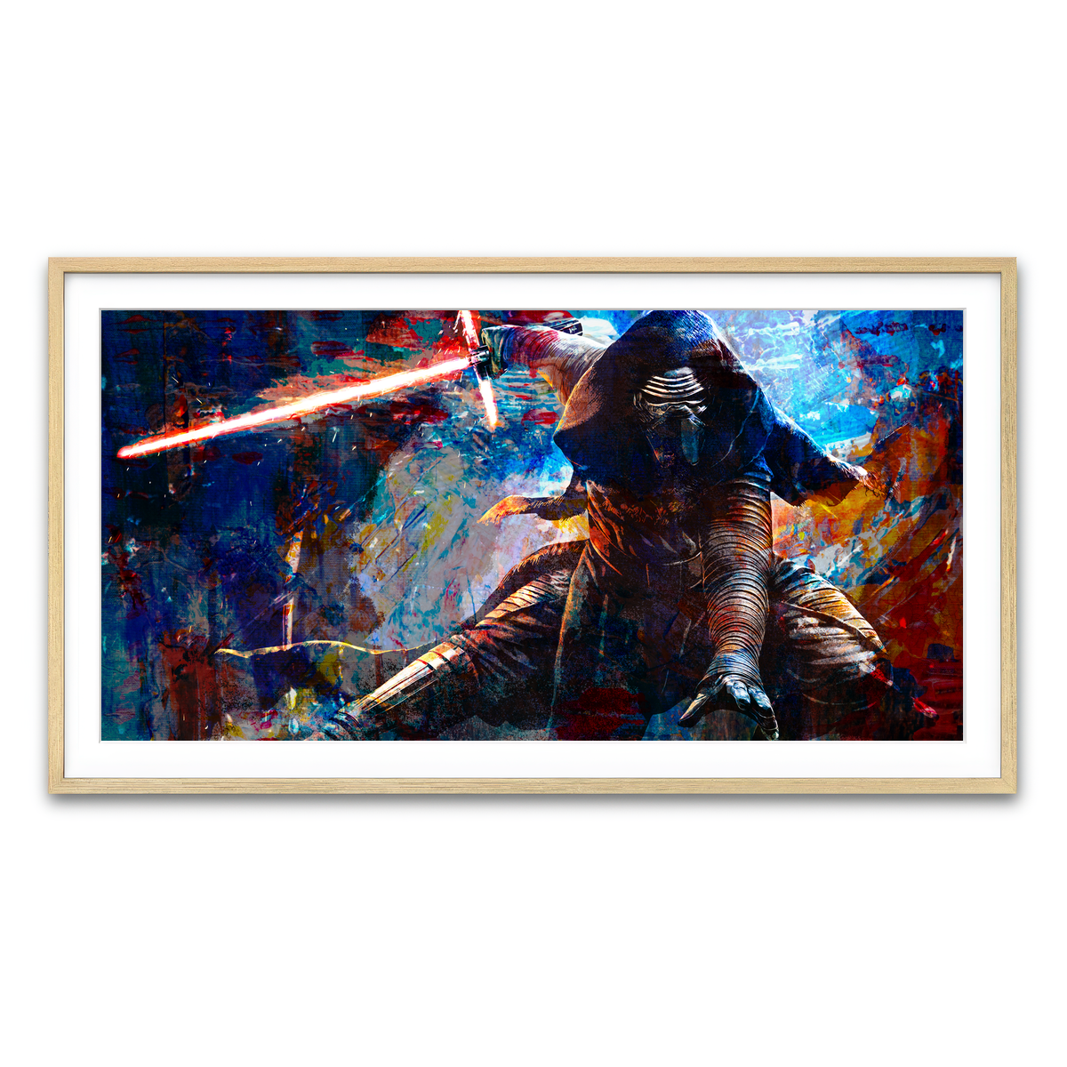 Framed Print 2x1 Natural