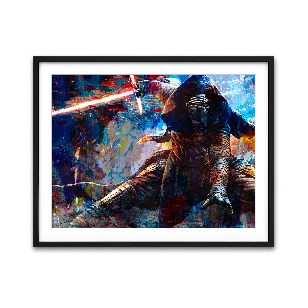 Framed Print 4x3 Black