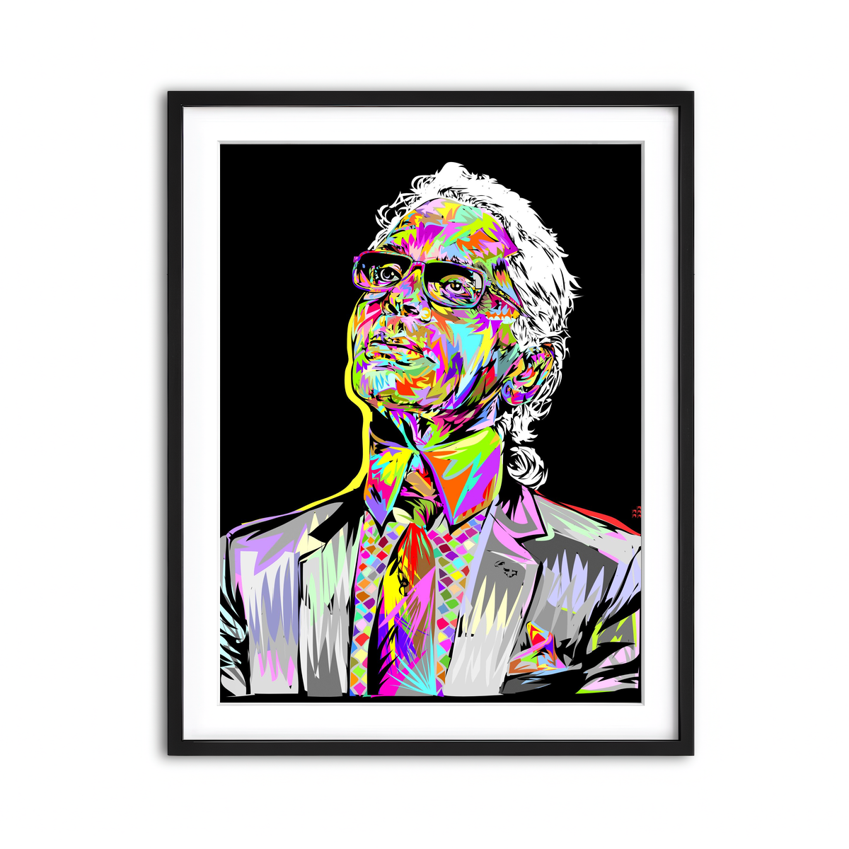 Framed Print 3x4 Black