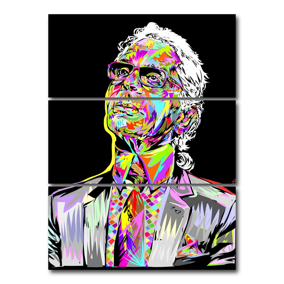 AUTO-MOCKUP WHITE | LAGERFELD | 3 Piece | Gallery Wrap Canvas | group=8x18_stacked