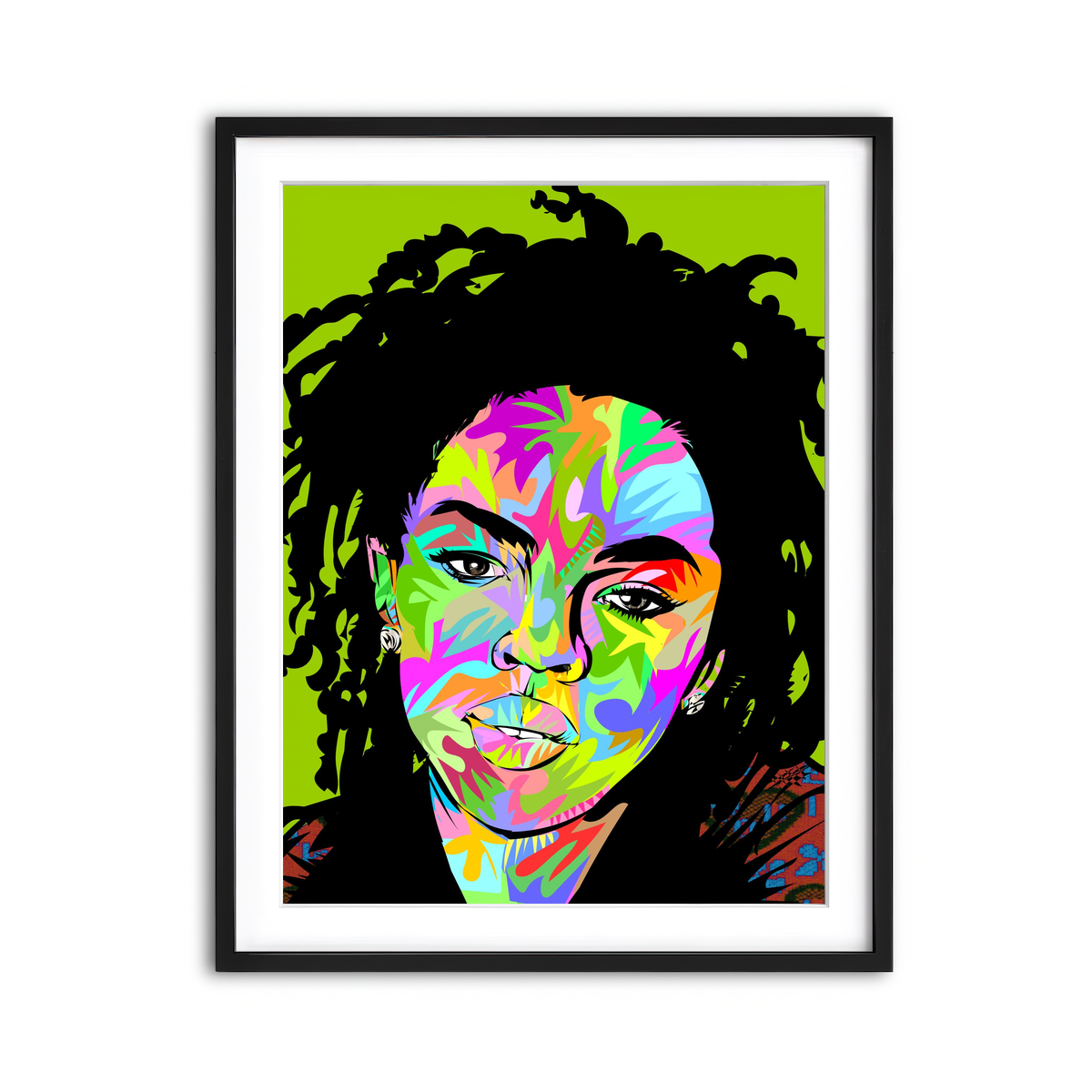 Framed Print 3x4 Black