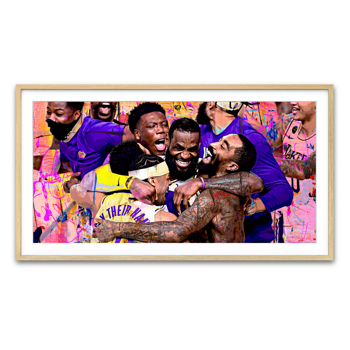 Framed Print 2x1 Natural