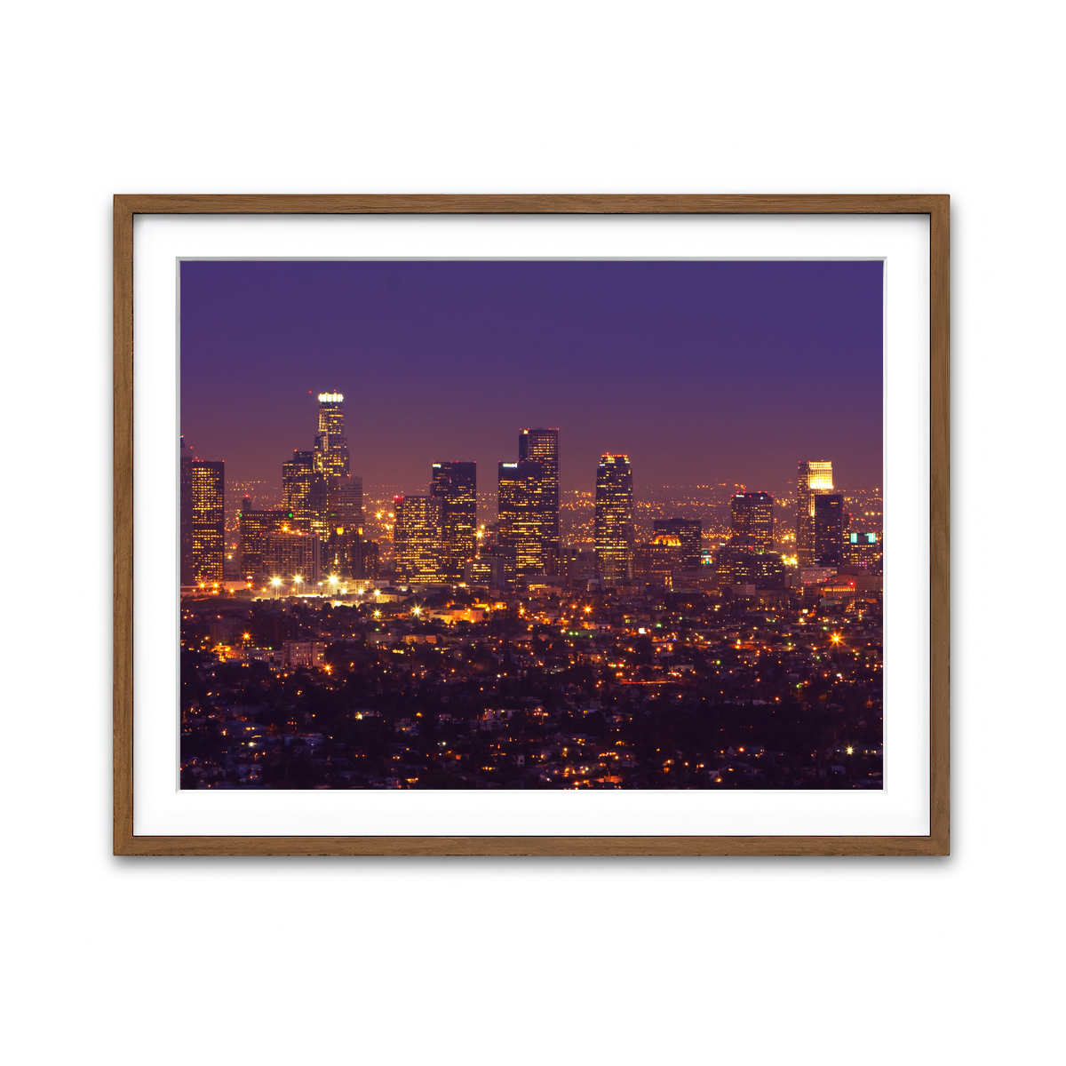 Framed Print 4x3 Walnut