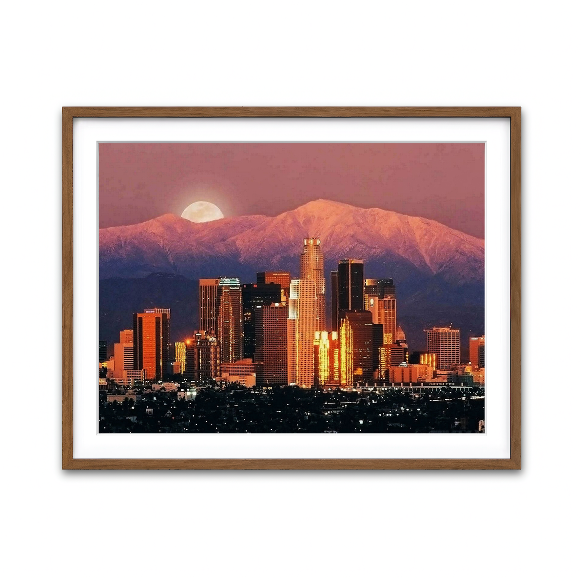 Framed Print 4x3 Walnut
