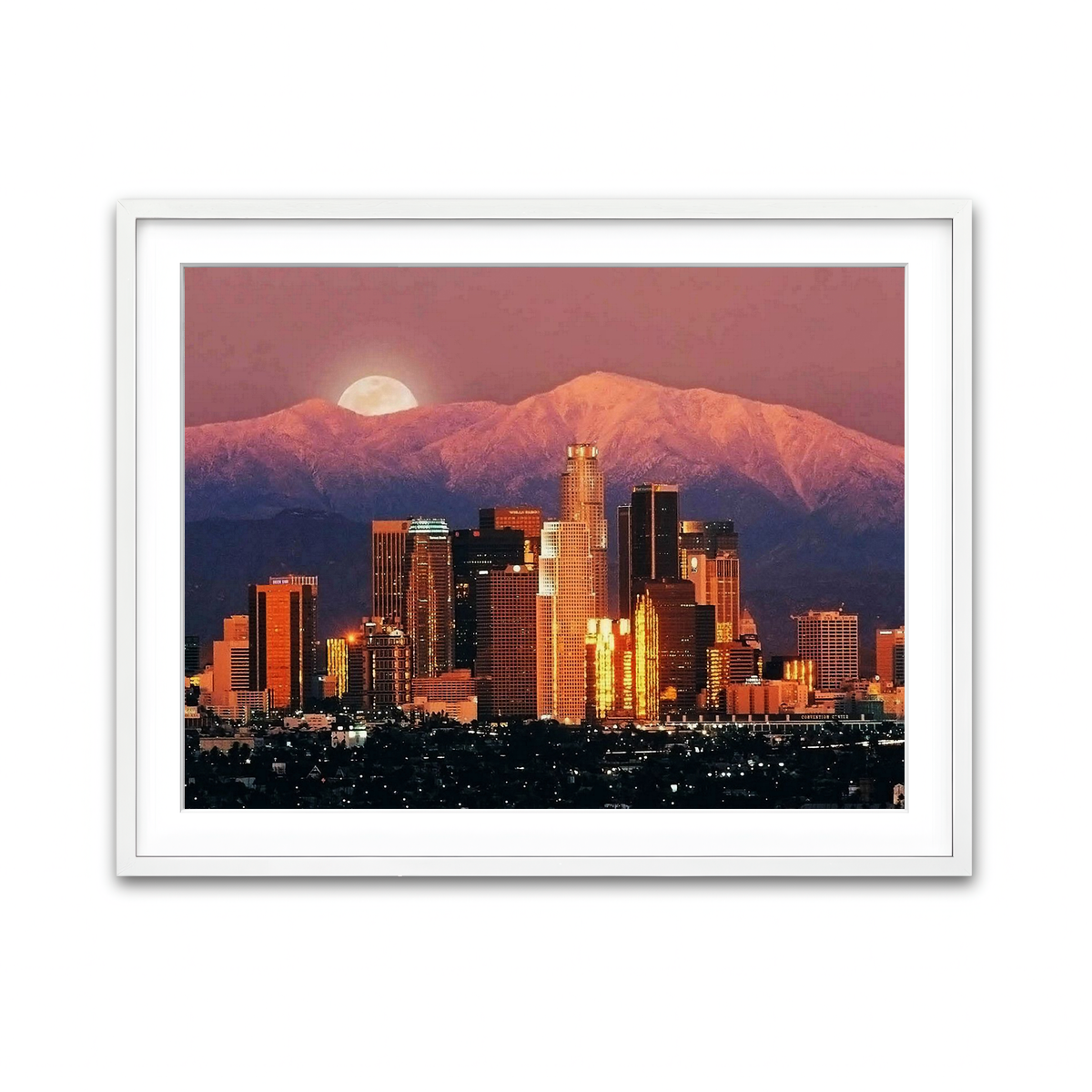 Framed Print 4x3 White