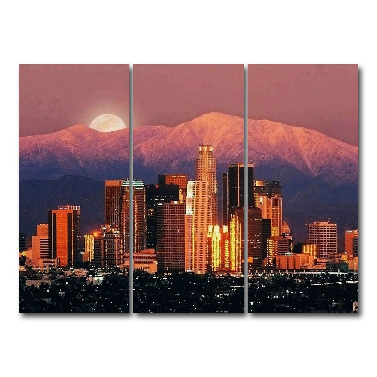 AUTO-MOCKUP WHITE | LA | 3 Piece | Gallery Wrap Canvas | group=8x18