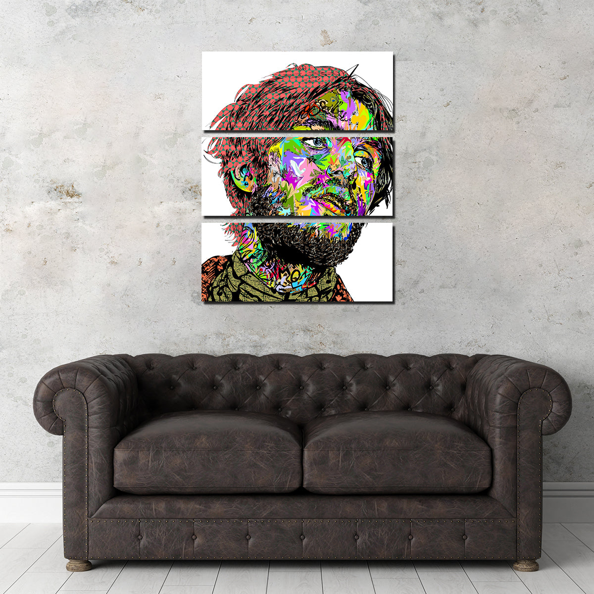 Lil Peep Color Wall Art