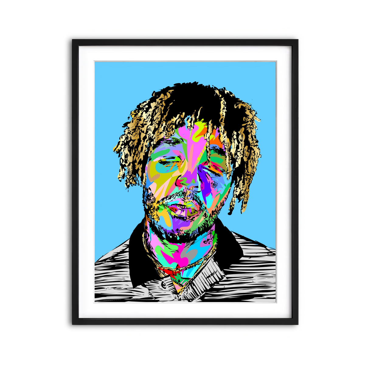 Framed Print 3x4 Black