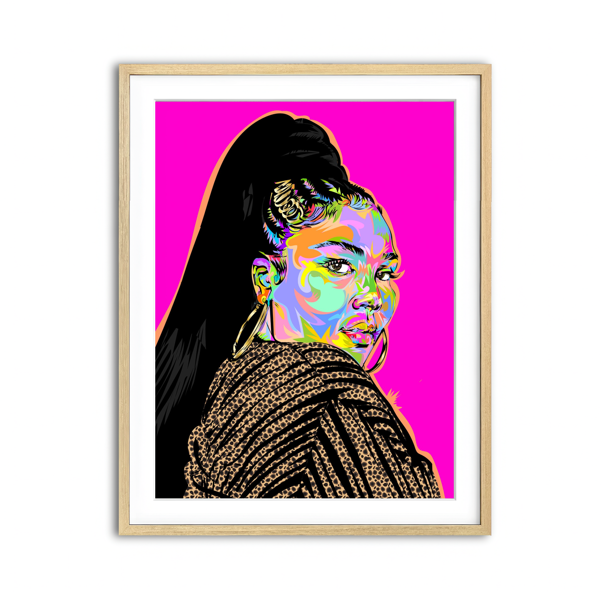 Framed Print 3x4 Natural