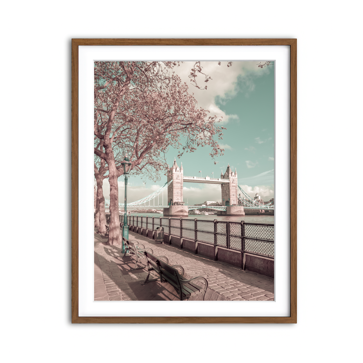 Framed Print 3x4 Walnut