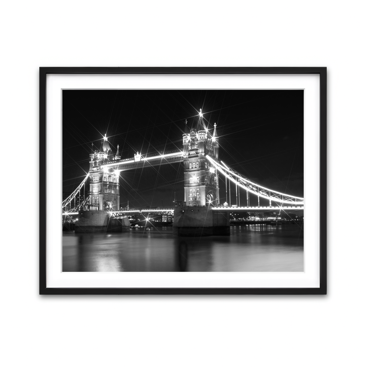 Framed Print 4x3 Black