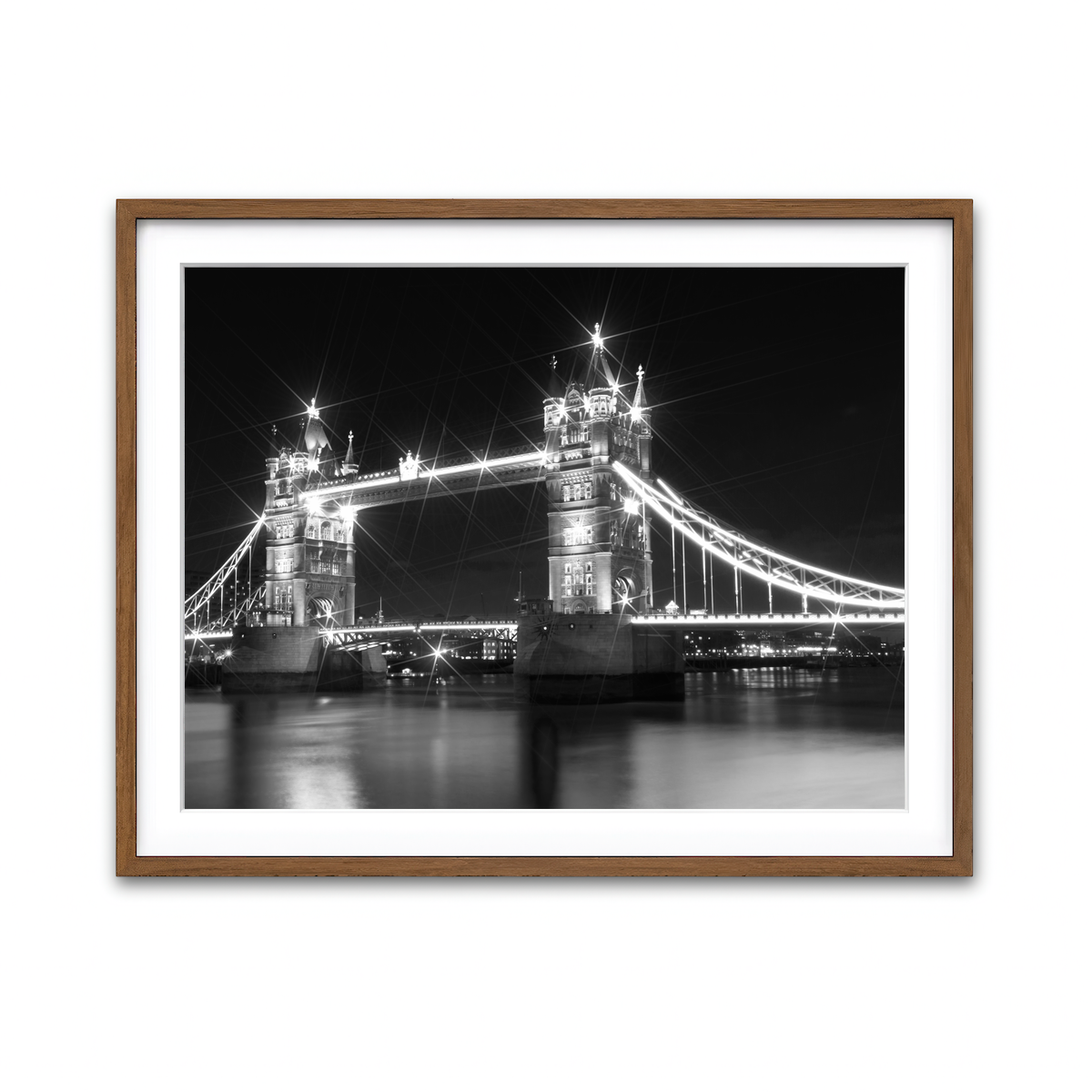 Framed Print 4x3 Walnut