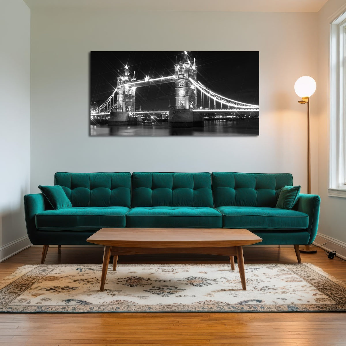 AUTO-MOCKUP ROOM | LONDON Tower Bridge at Night