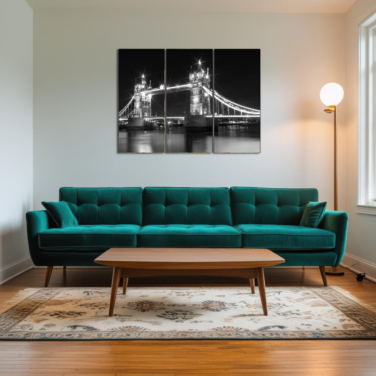 AUTO-MOCKUP ROOM | LONDON Tower Bridge at Night