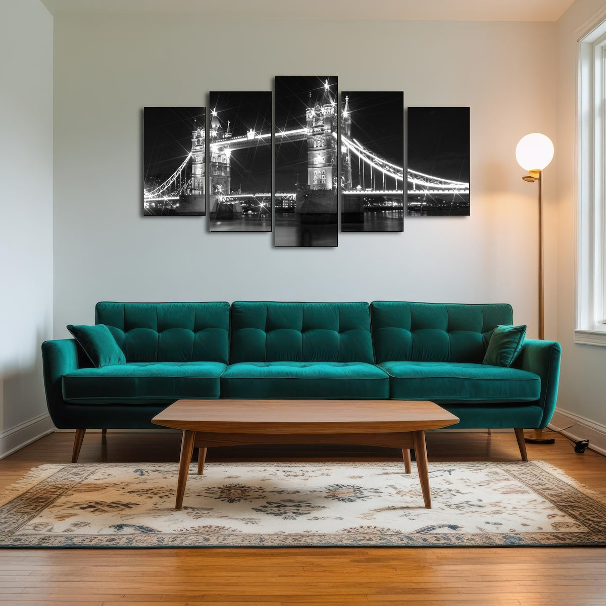 AUTO-MOCKUP ROOM | LONDON Tower Bridge at Night