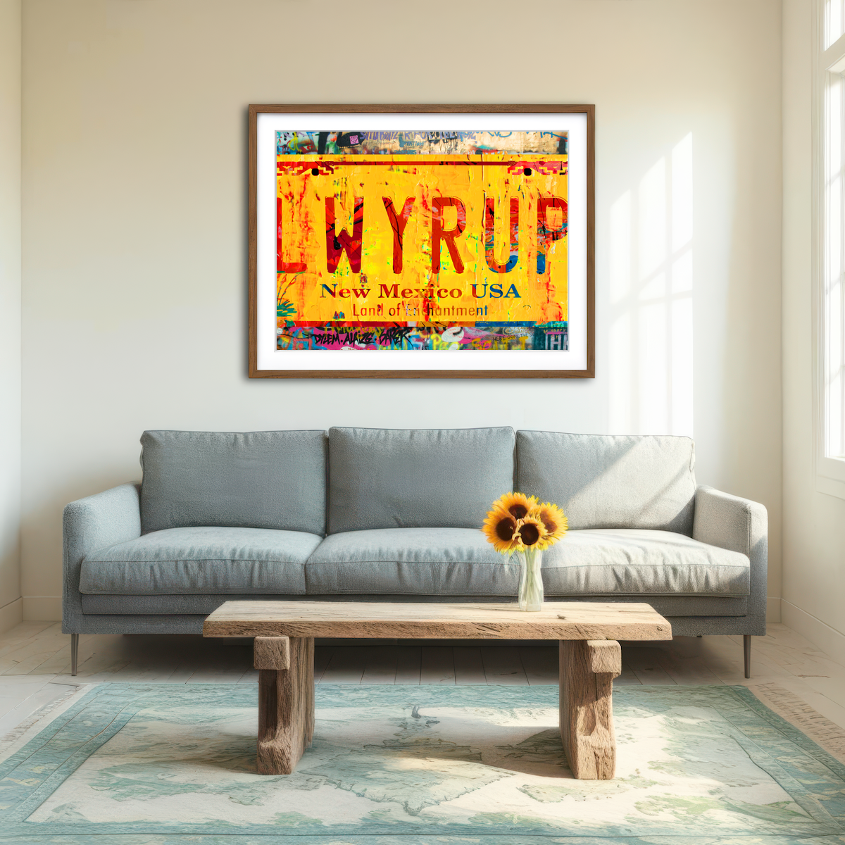 AUTO-MOCKUP ROOM | LWYRUP Wall Art