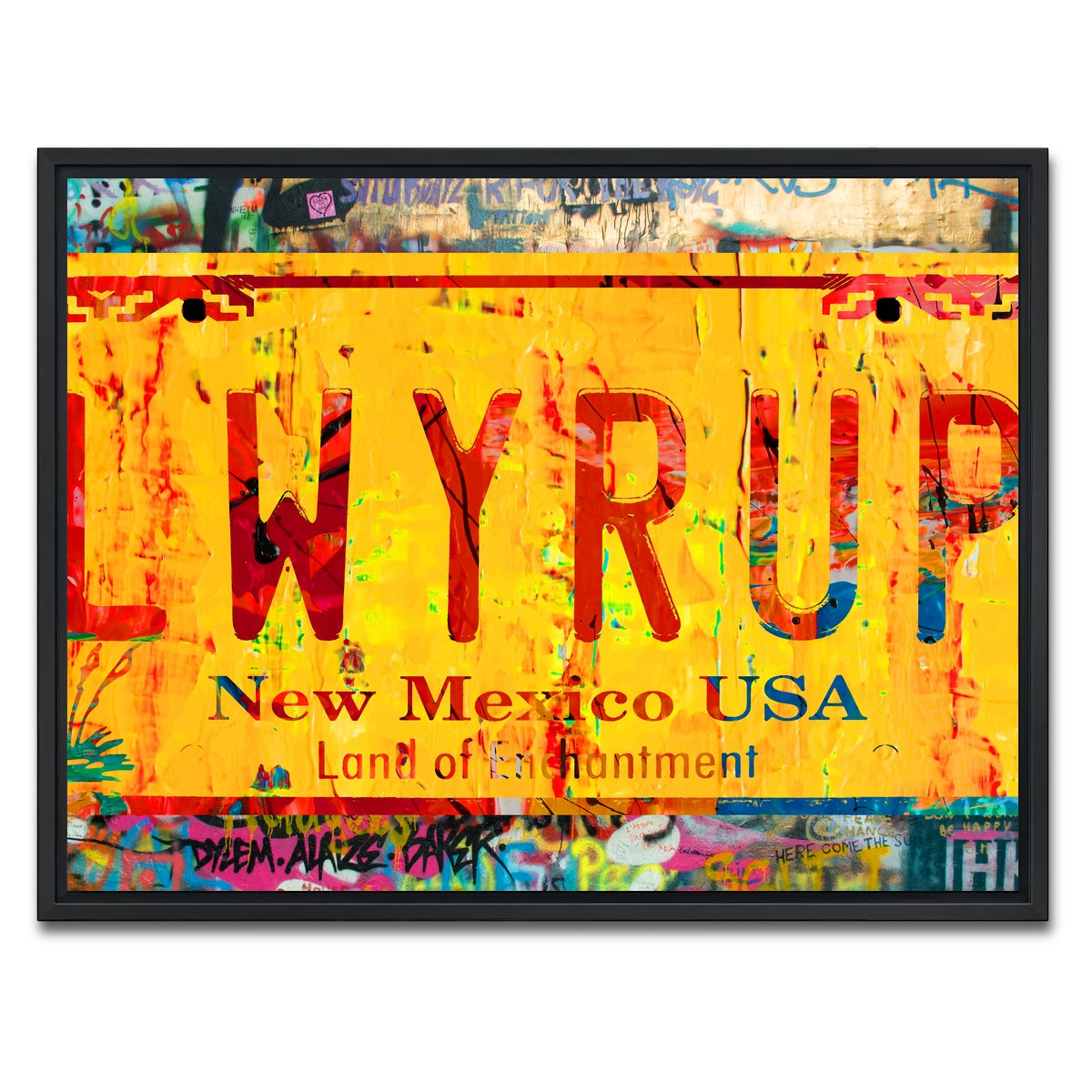 AUTO-MOCKUP WHITE | LWYRUP | 1 Piece | Black Framed Canvas | group=4x3