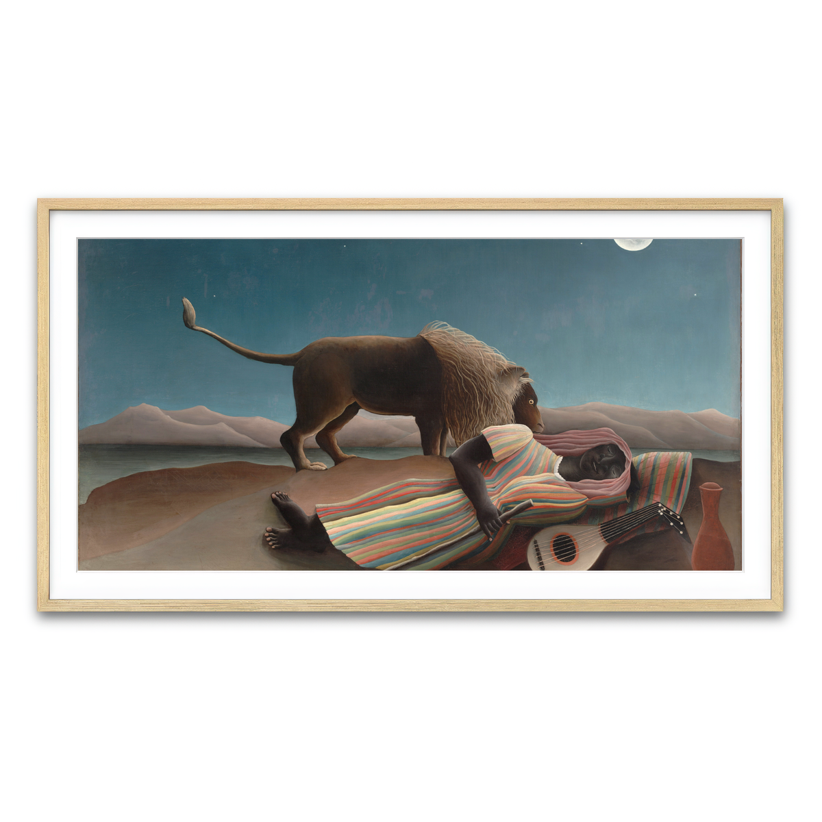 Framed Print 2x1 Natural