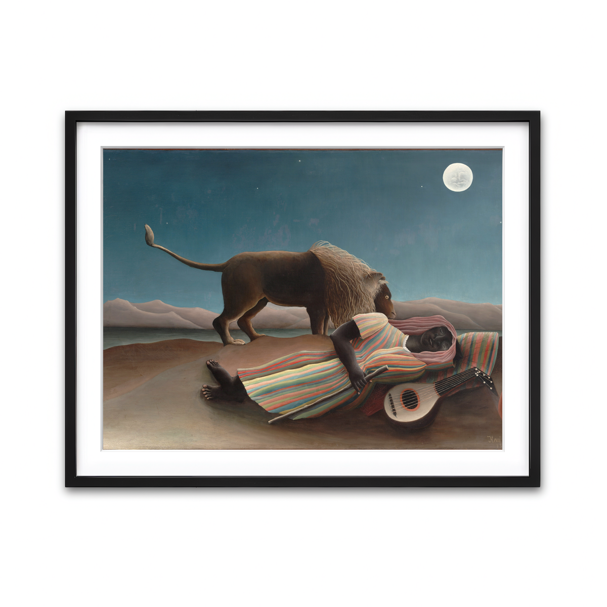 Framed Print 4x3 Black