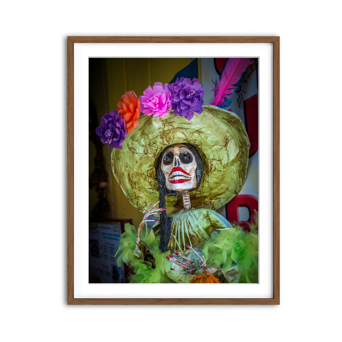 Framed Print 3x4 Walnut