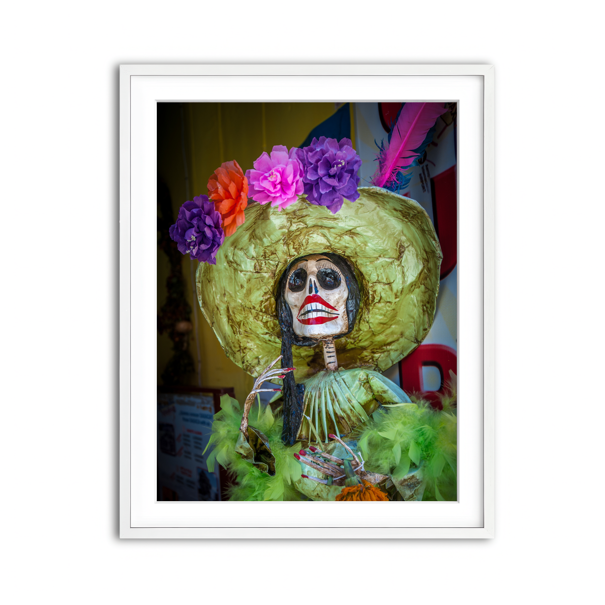 Framed Print 3x4 White