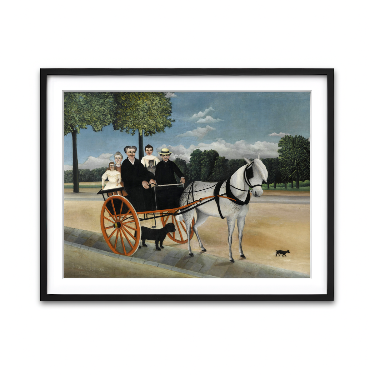 Framed Print 4x3 Black