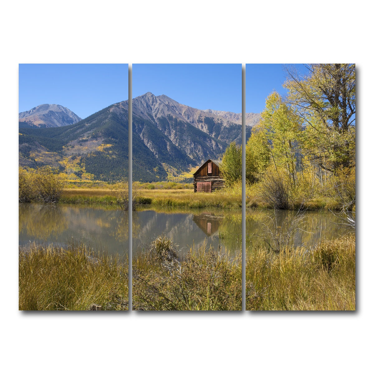 AUTO-MOCKUP WHITE | La Plata Peak | 3 Piece | Gallery Wrap Canvas | group=8x18