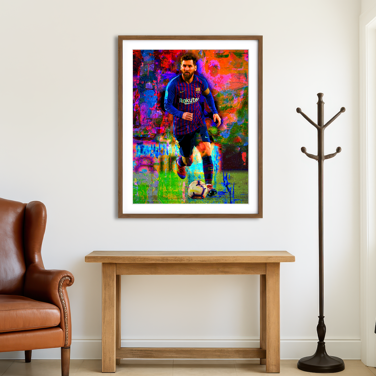 AUTO-MOCKUP ROOM | La Pulga Wall Art