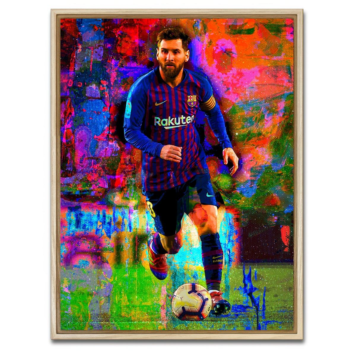 AUTO-MOCKUP WHITE | La Pulga | 1 Piece | Natural Framed Canvas | group=3x4