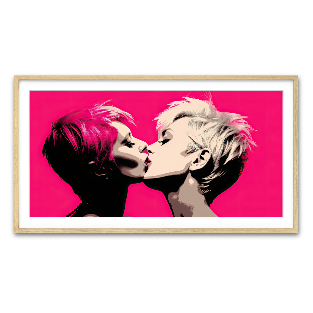 Framed Print 2x1 Natural