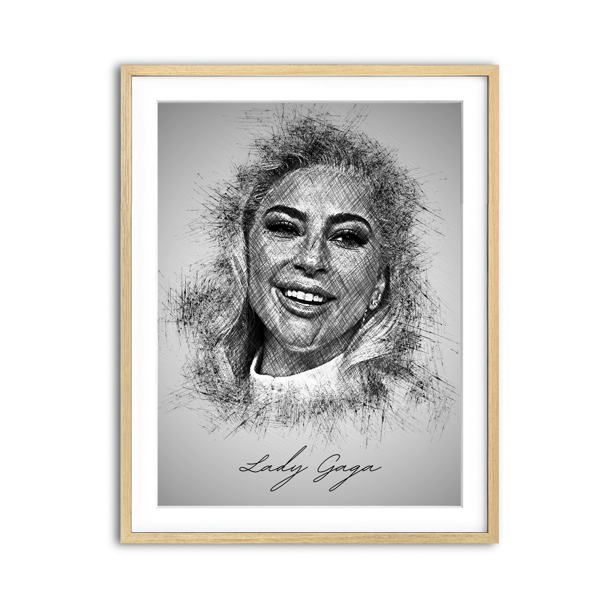 Framed Print 3x4 Natural