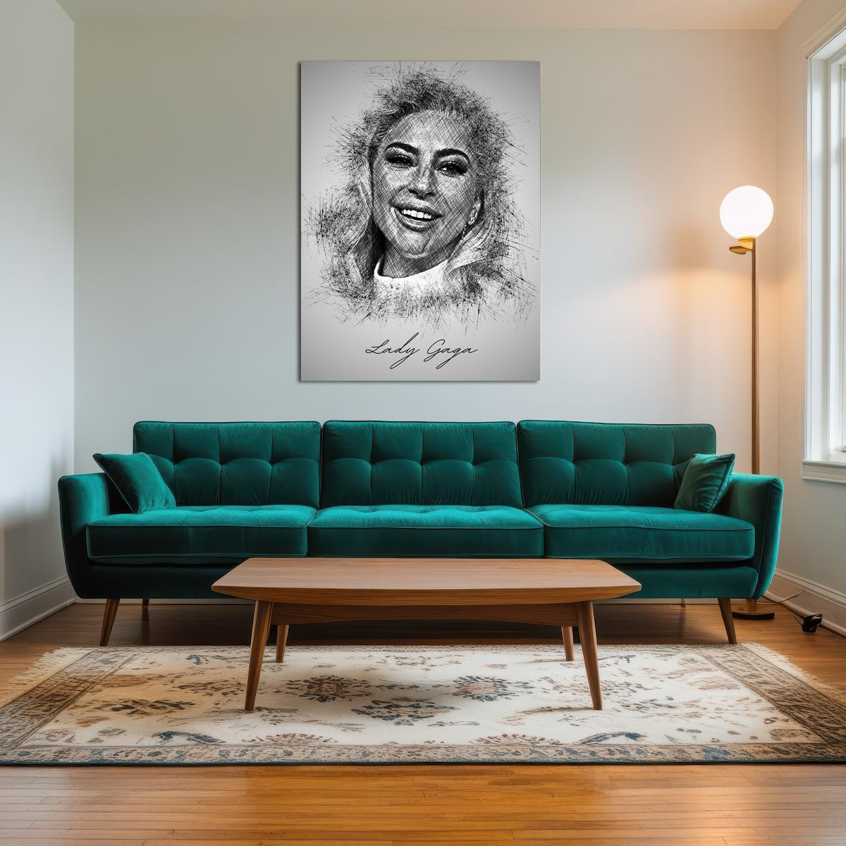 AUTO-MOCKUP ROOM | Lady Gaga Sketch