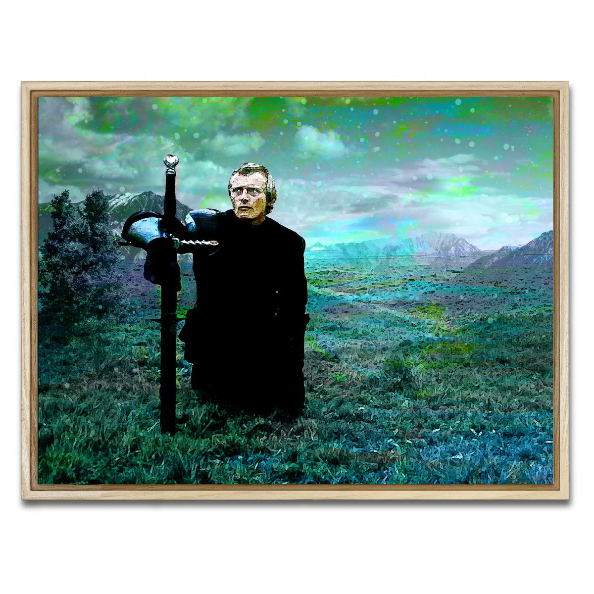 AUTO-MOCKUP WHITE | Ladyhawke | 1 Piece | Natural Framed Canvas | group=4x3