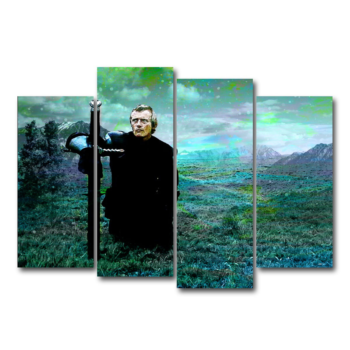 AUTO-MOCKUP WHITE | Ladyhawke | 4 Piece | Gallery Wrap Canvas | group=4_normal