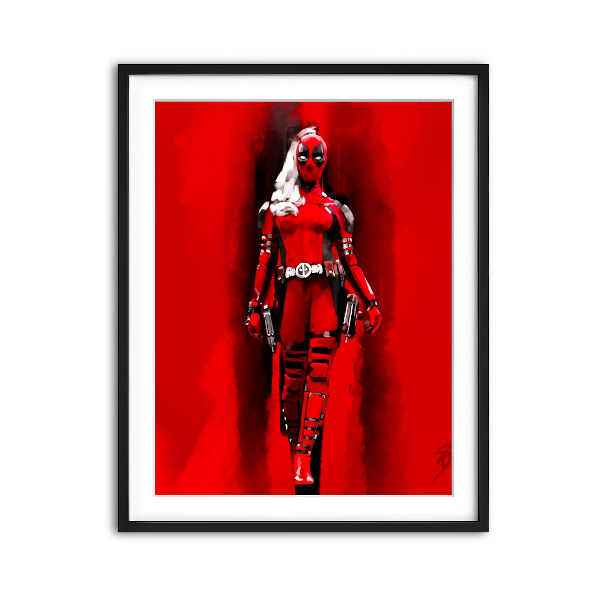 Framed Print 3x4 Black