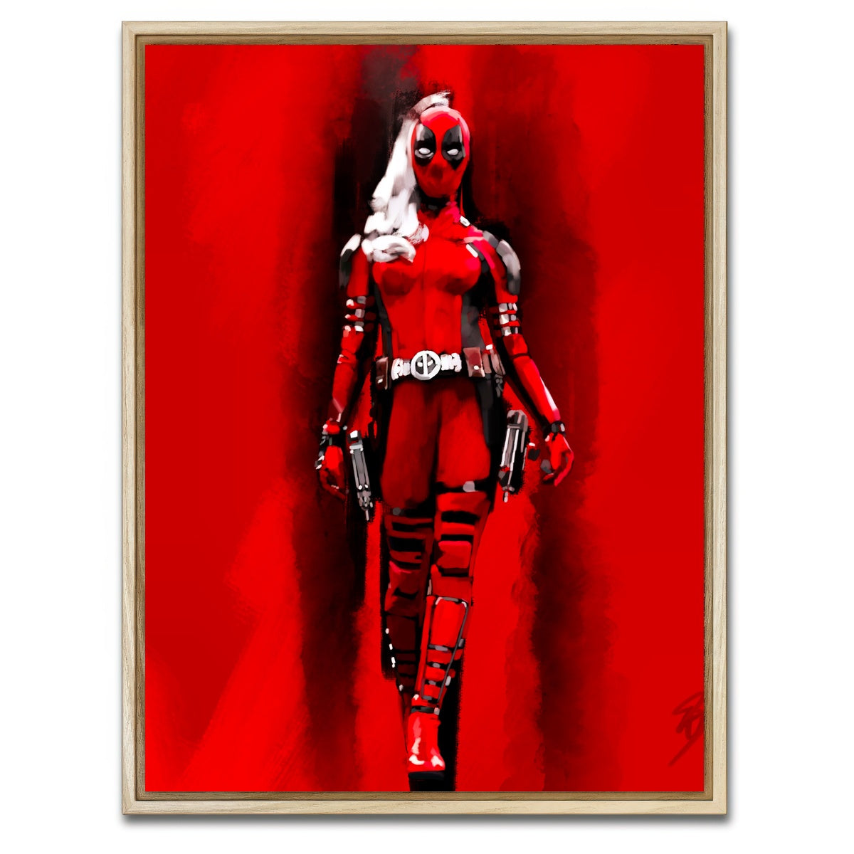 AUTO-MOCKUP WHITE | Ladypool | 1 Piece | Natural Framed Canvas | group=3x4