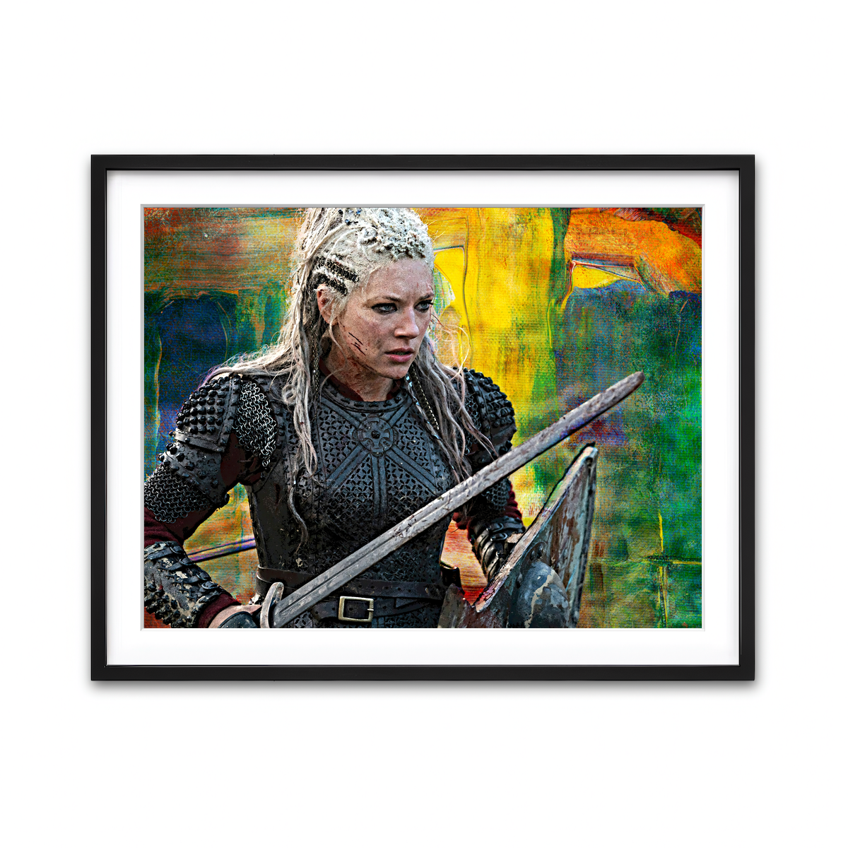 Framed Print 4x3 Black