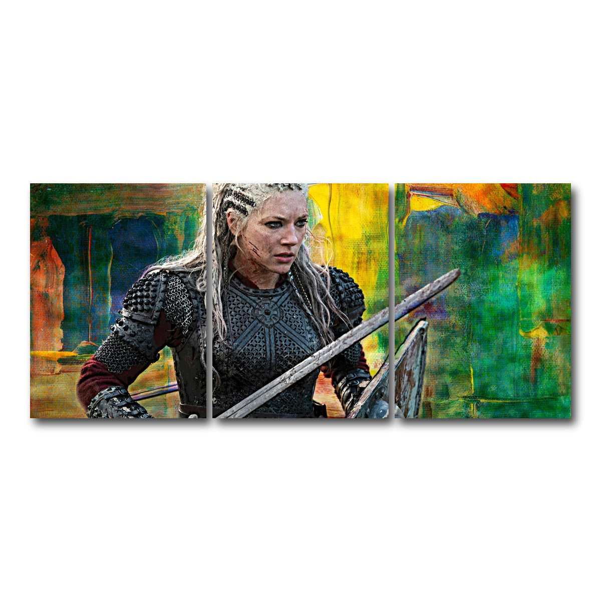 AUTO-MOCKUP WHITE | Lagertha | 3 Piece | Gallery Wrap Canvas | group=18x24