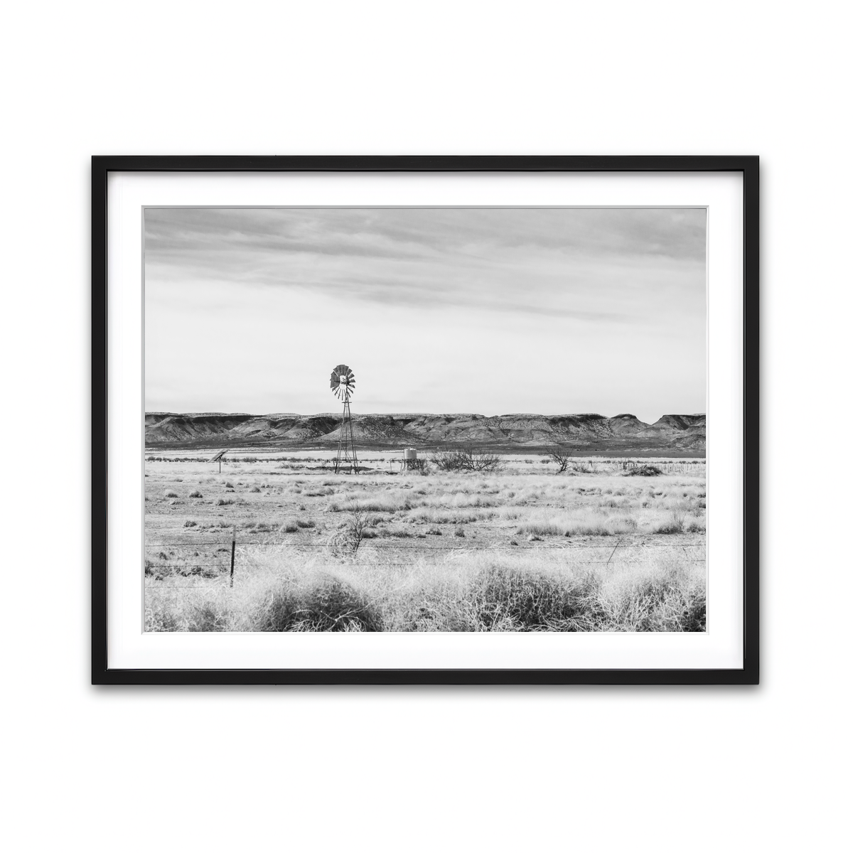Framed Print 4x3 Black