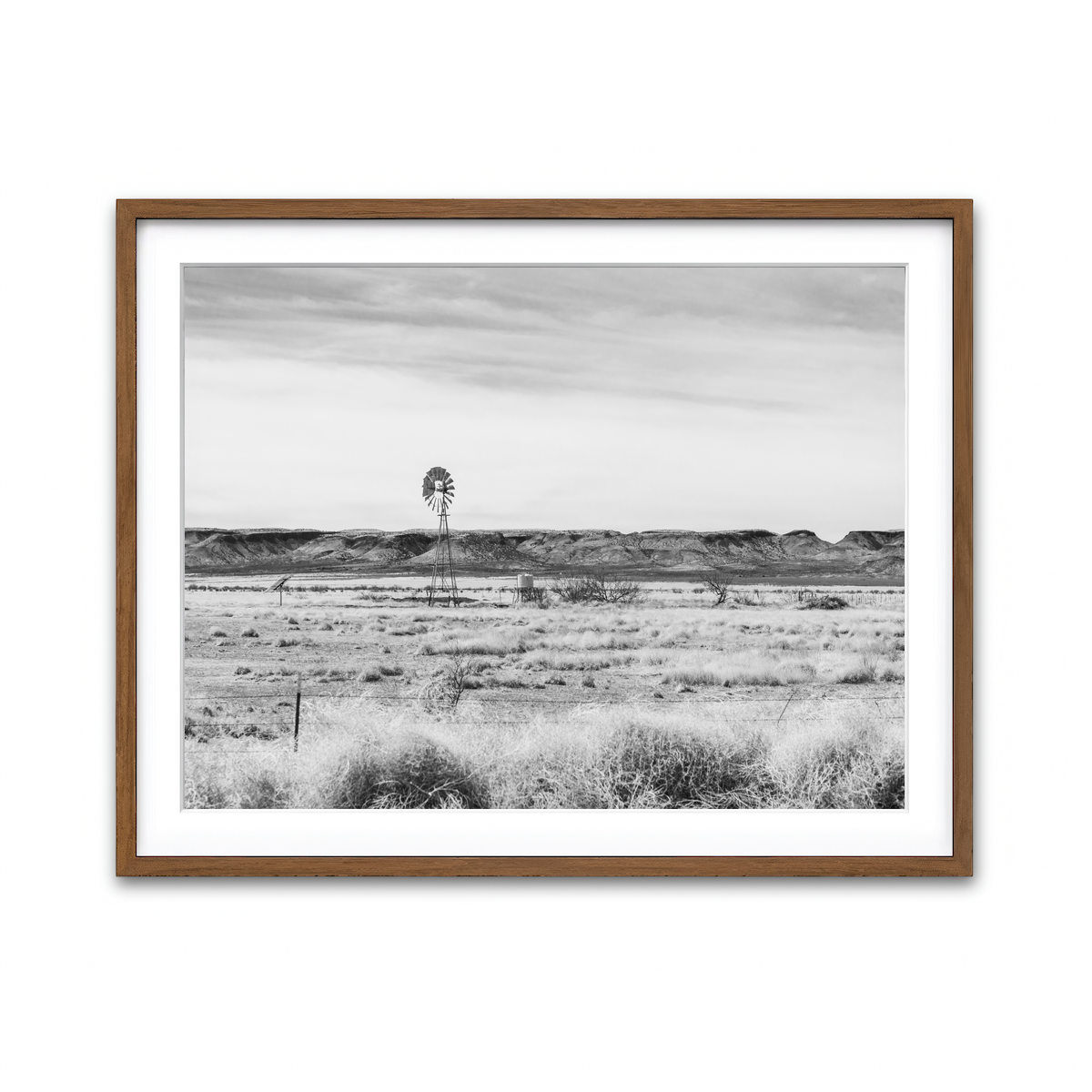 Framed Print 4x3 Walnut