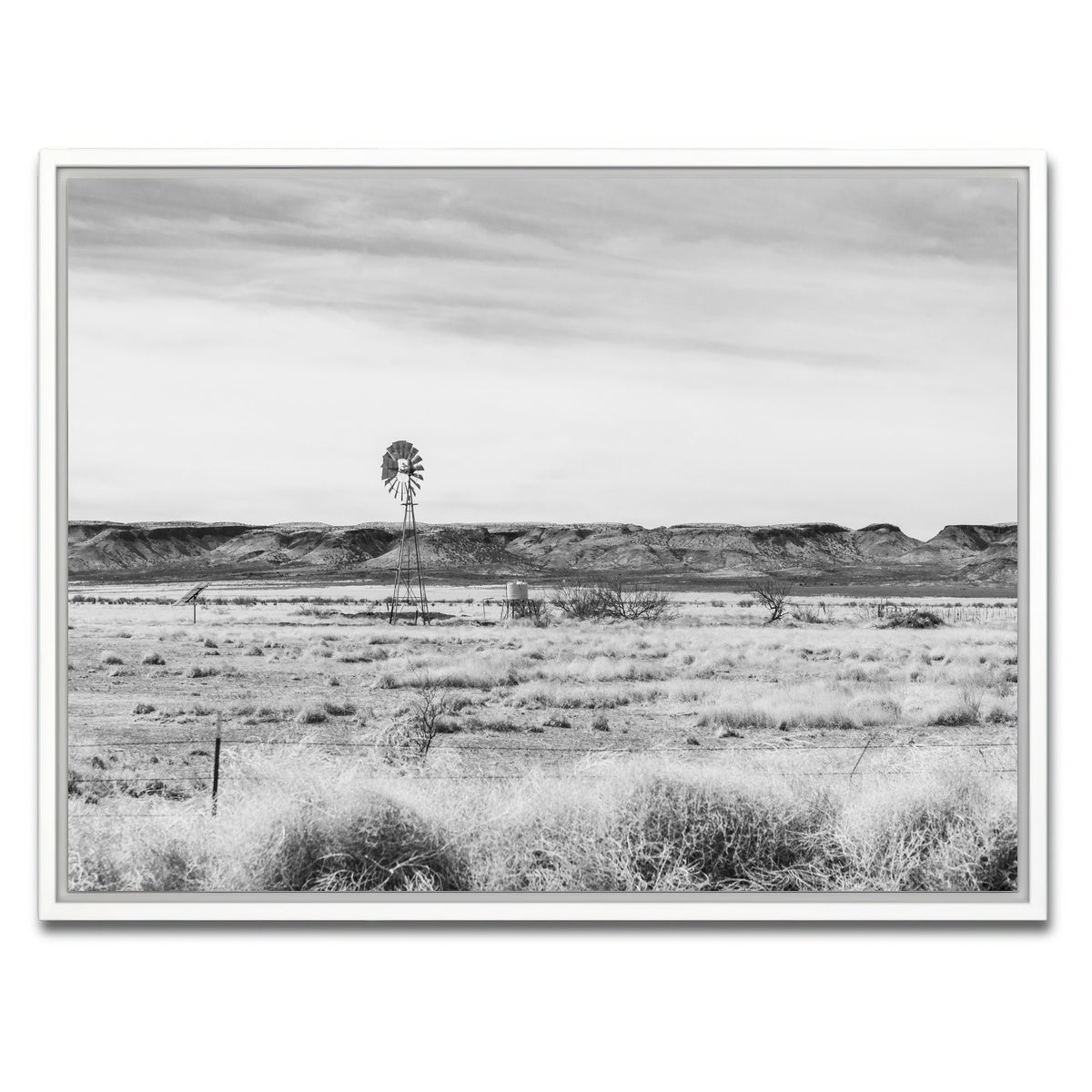 AUTO-MOCKUP WHITE | Lajitas Texas | 1 Piece | White Framed Canvas | group=4x3