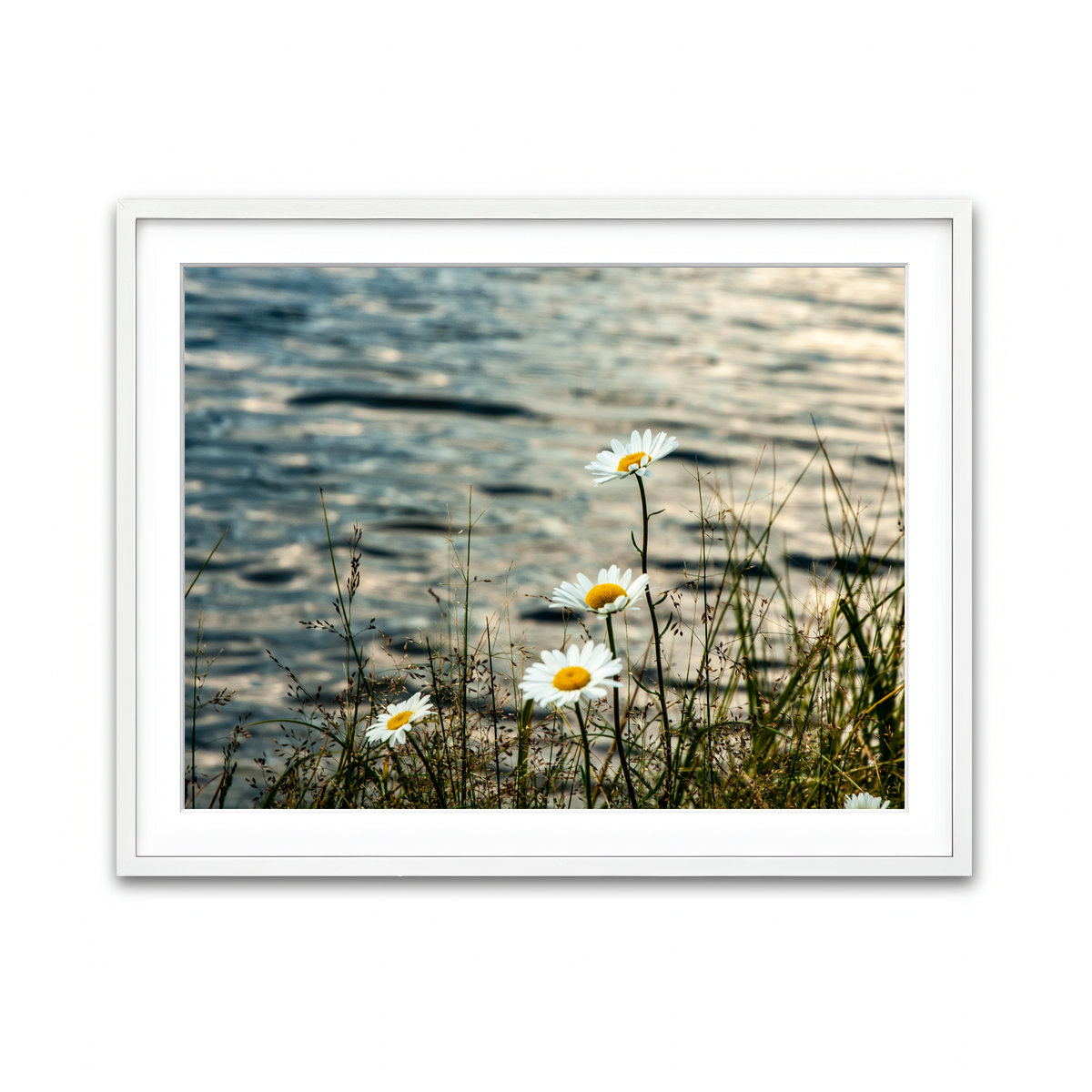 Framed Print 4x3 White