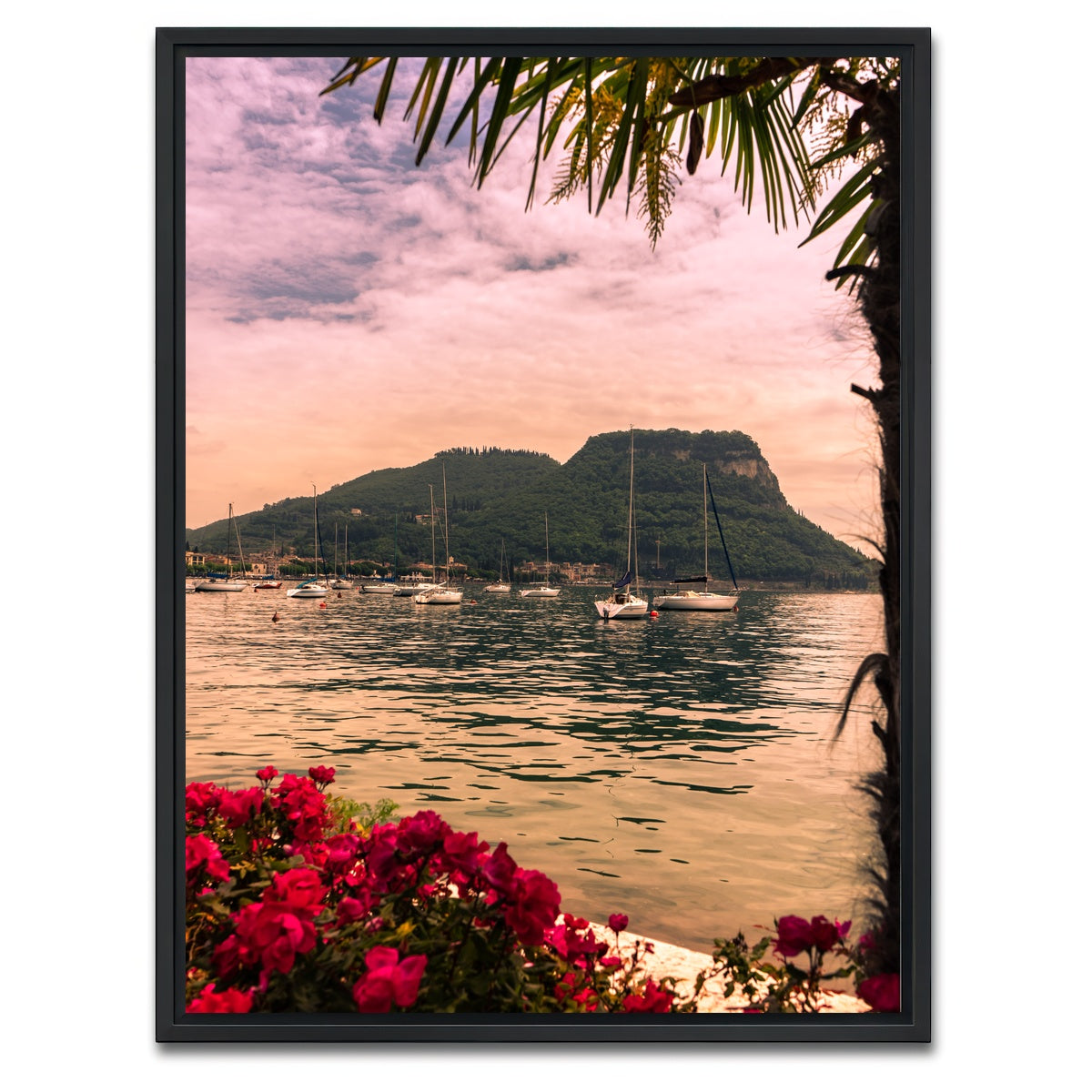 AUTO-MOCKUP WHITE | Lake Garda Boats | 1 Piece | Black Framed Canvas | group=3x4
