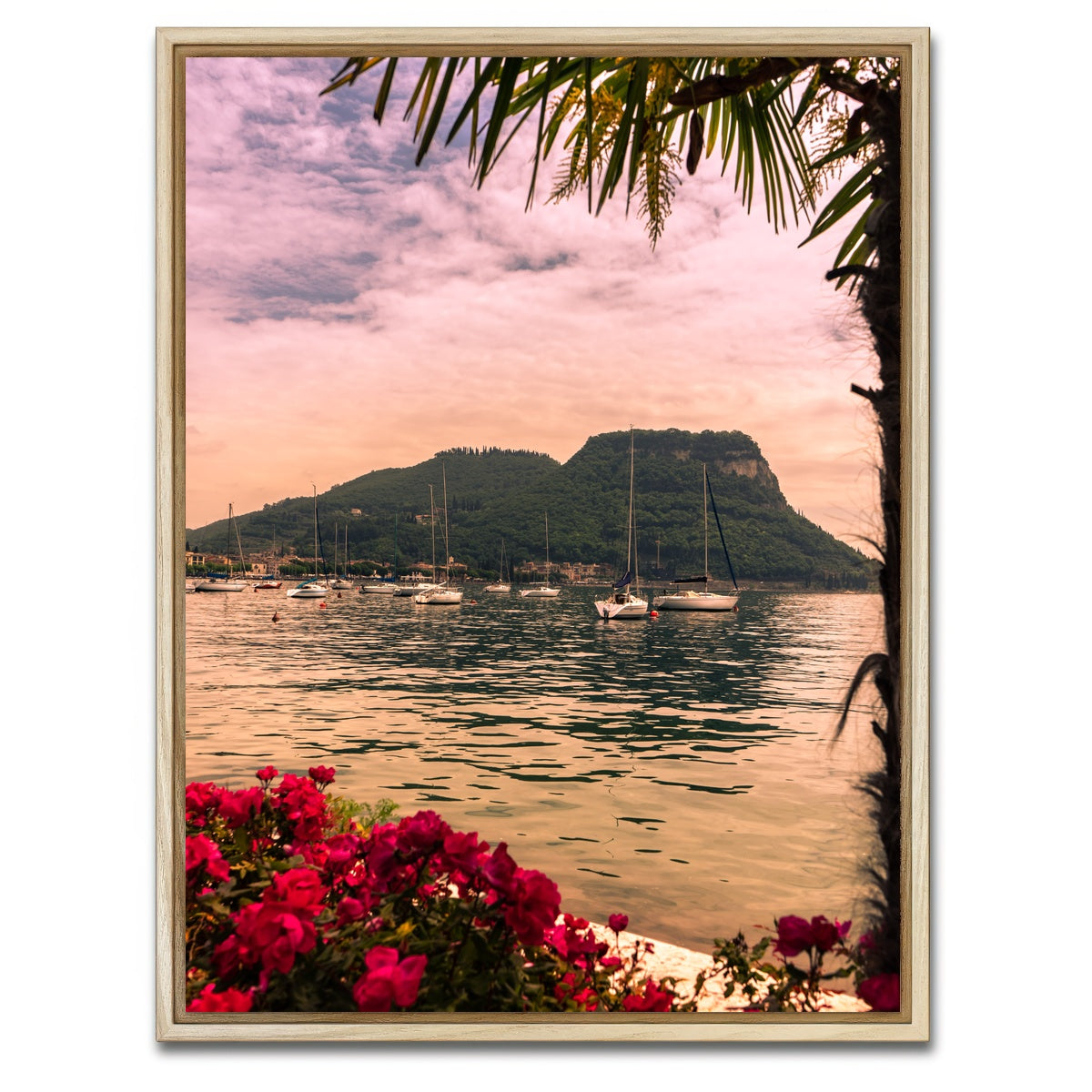 AUTO-MOCKUP WHITE | Lake Garda Boats | 1 Piece | Natural Framed Canvas | group=3x4