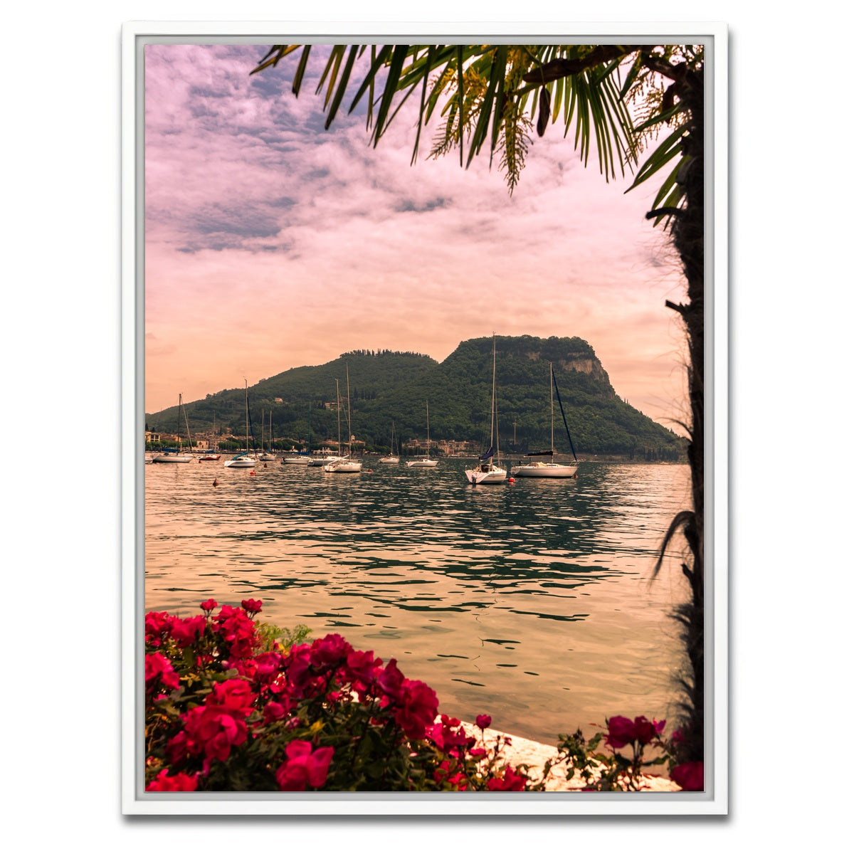AUTO-MOCKUP WHITE | Lake Garda Boats | 1 Piece | White Framed Canvas | group=3x4