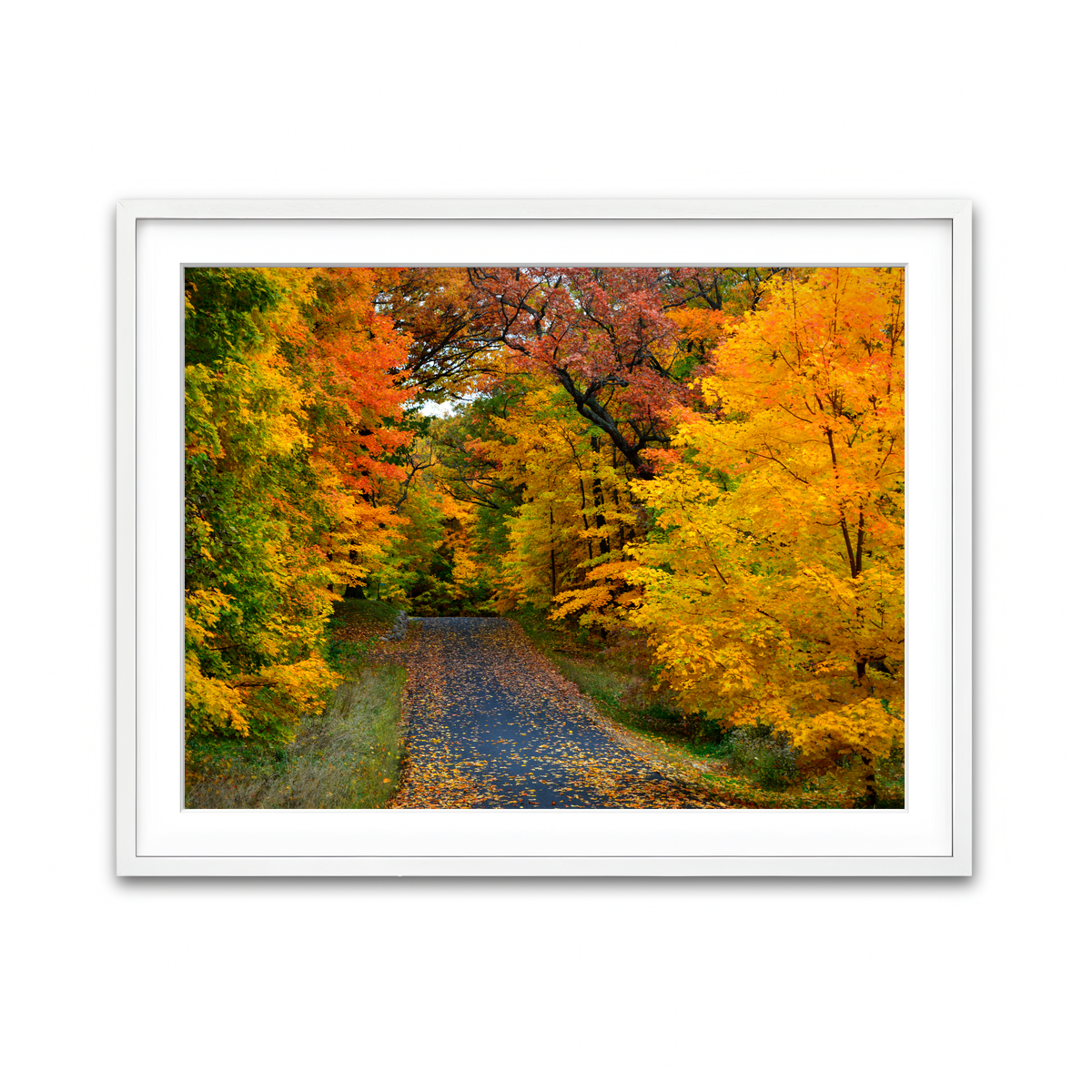 Framed Print 4x3 White